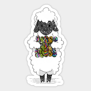 Yarn Sheep Sticker